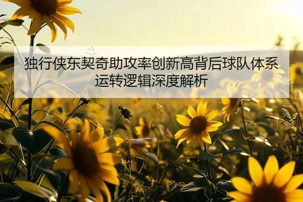 独行侠东契奇助攻率创新高背后球队体系运转逻辑深度解析